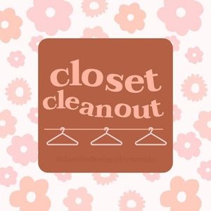 CLEAN OUT MY CLOSET WITH ME!
